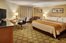 New spacious king room